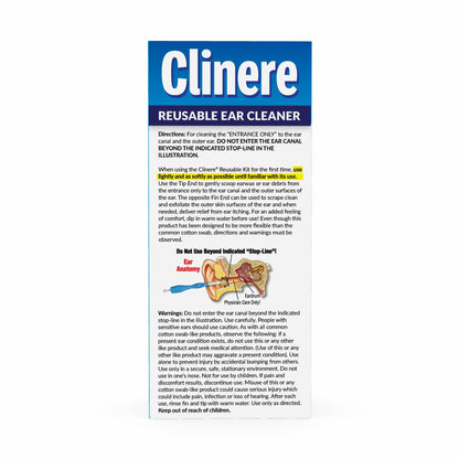 Clinere Reusable Ear Cleaner Kit