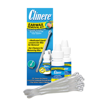 Clinere Earwax Removal Kit, 12 count