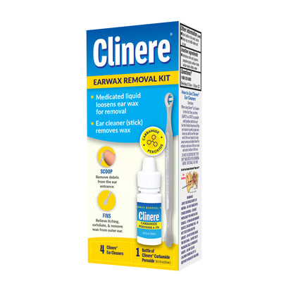 Clinere Earwax Removal Kit, 4 count