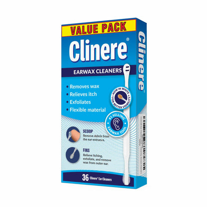 Clinere Ear Cleaners, 36ct